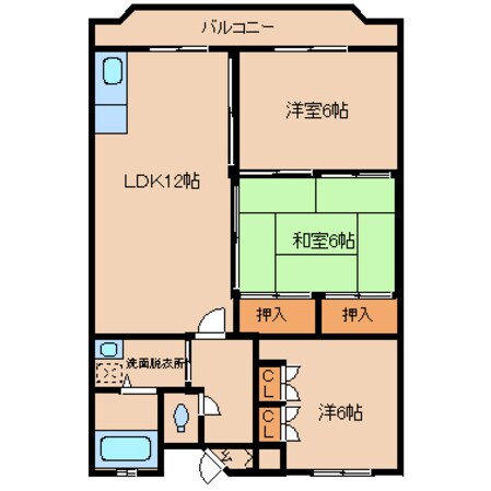 グリーンハイツ春陽の物件間取画像